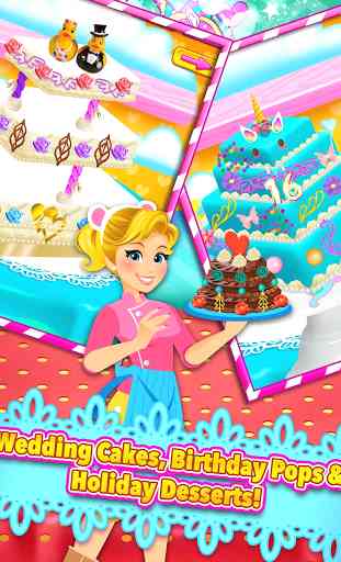 Cake Maker & Cake Pops - Dessert Fun Cooking Game 3