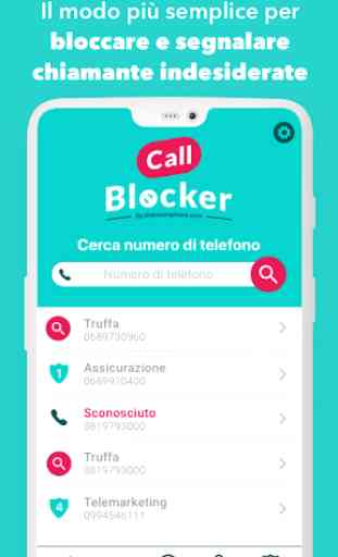Call Blocker - Blocca & segnala numeri molesti 2