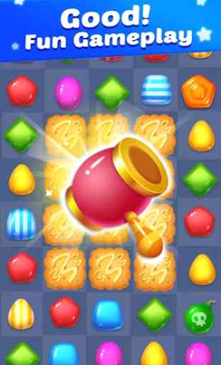 Candy plus: sweet candy 2020 match 3 games 4