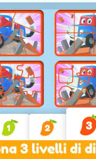 Car City Puzzles - ideali per bambini dai 2 anni 4