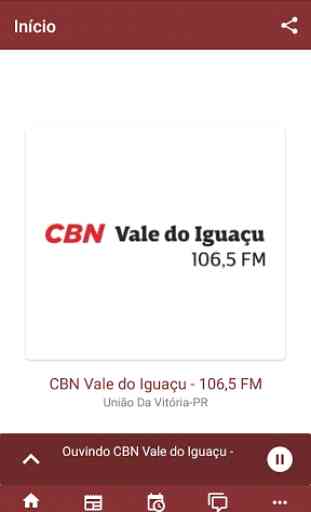 CBN Vale do Iguaçu - 106,5 FM 2
