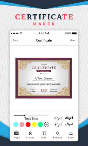 Certificate Maker - Certificate Design 4