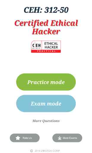 Certified Ethical Hacker (CEH) : 312-50 Exam 1