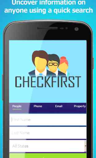 CheckFirst Background Check & People Finder App 1