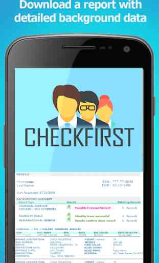CheckFirst Background Check & People Finder App 2