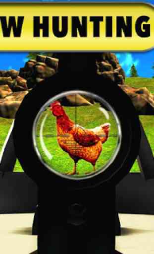 Chicken Hunting 2019- Real Chicken Shooting giochi 3