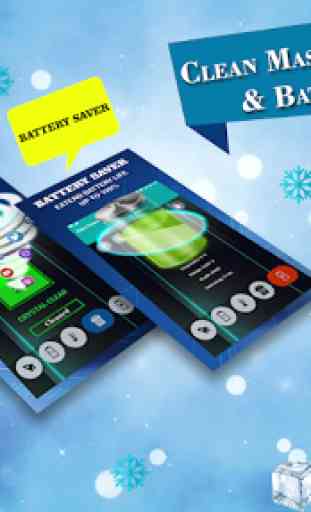 Clean Master, Clear Cache e Battery Saver 1