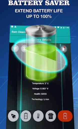Clean Master, Clear Cache e Battery Saver 3