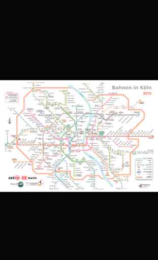 Cologne Metro Map 1