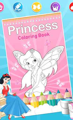 colorazione principessa 2