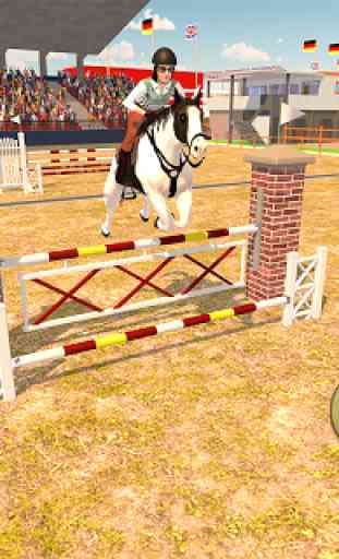 Corse di cavalli e di salto master Stunts 3D 2