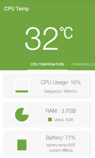 Cpu Temperature - Cpu, Memory, Battery Monitor 1