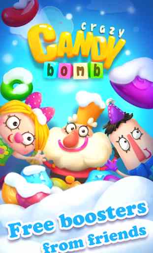 Crazy Candy Bomb - Free Match 3 1