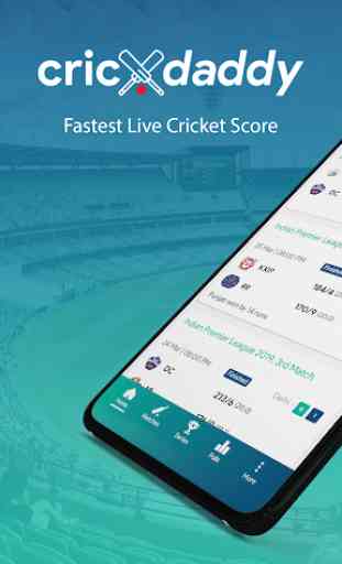 CricDaddy : Cricket Live Line 1