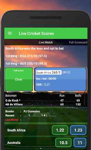 Cricket Line - Live Cricket Score : IPL 2019 1