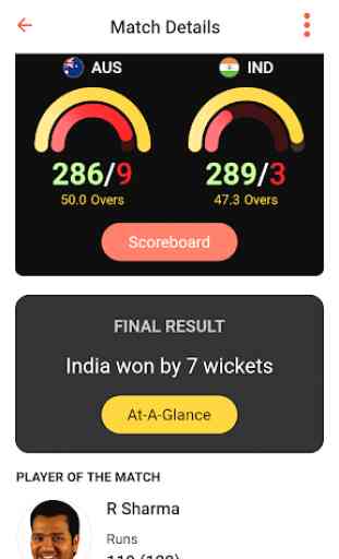 Cricket Scores LIVE CricSmith 3