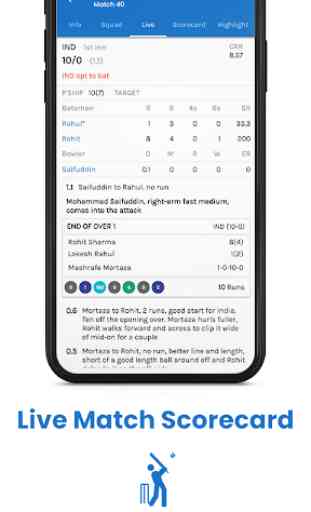 CricScore : Live Cricket Score, News & Highlight 2