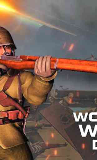 D-day guerra mondiale 2 battaglia: ww2 di tiro 3D 2