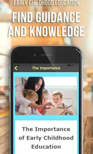EARLY CHILDHOOD EDUCATION - Guide and Knowledge 2