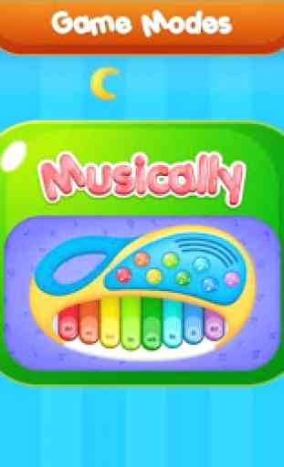 Early Learning Game - Music Instruments & Puzzles 2