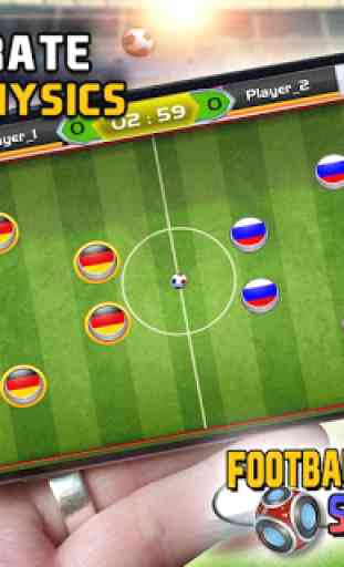 Finger Soccer 2018: FIFA Soccer World Cup Game 2
