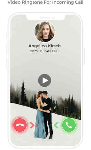 Full Screen Video Ringtone for Incoming Call 2