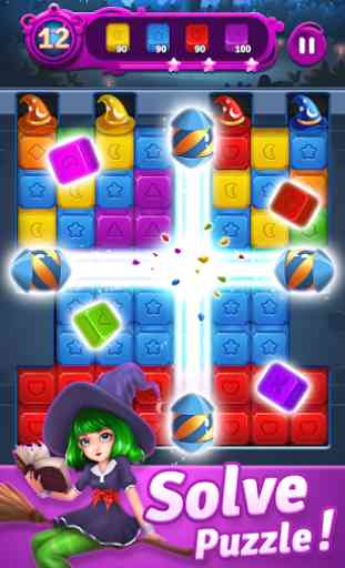 Gioco di puzzle Magic Blast - Cube 3