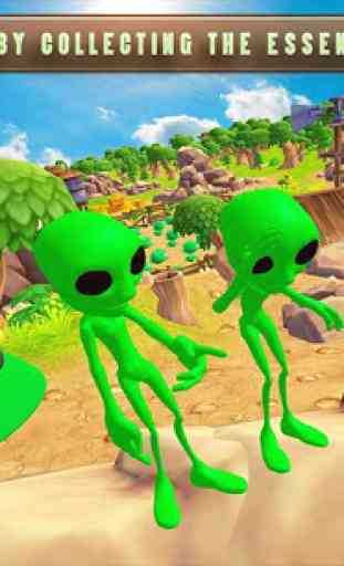 Green Alien 3D Simulator: Journey To Earth 2
