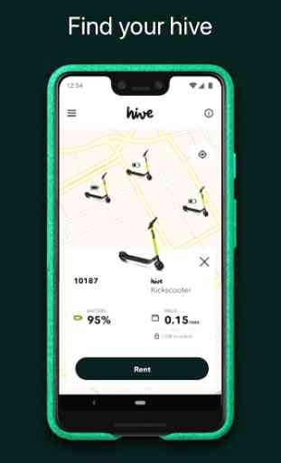 hive – share electric scooters 2