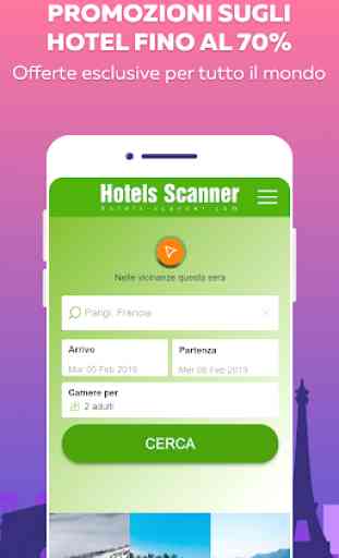 Hotels Scanner - cerca e confronta gli hotel 1