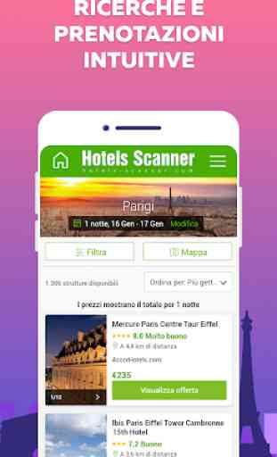 Hotels Scanner - cerca e confronta gli hotel 2