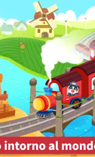 Il treno di Baby Panda 1