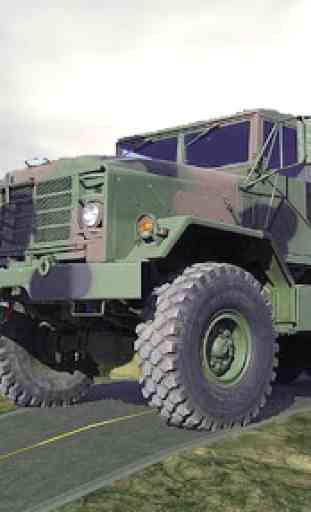 Indian Army Border Truck Transport 3