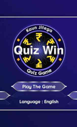 KBC Play Hindi-English GK Quiz Game -2020 2