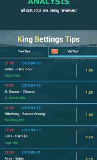 King Betting Tips Football App 3
