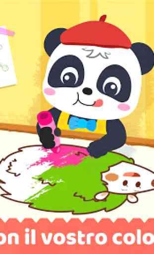 Libro da colorare di Baby Panda 2
