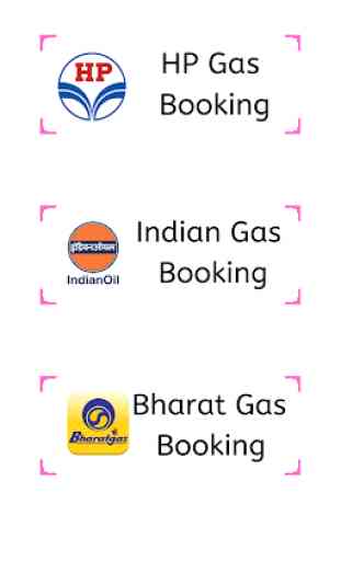 LPG Gas Booking Online (HP, Indane , Bharat) 1