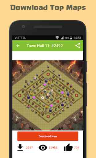 Maps of Clash of Clans 1