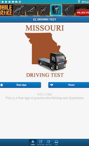 Missouri CDL Driving Test 1