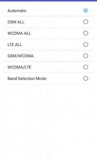 Modalità di rete Samsung (Network Mode Samsung) 1