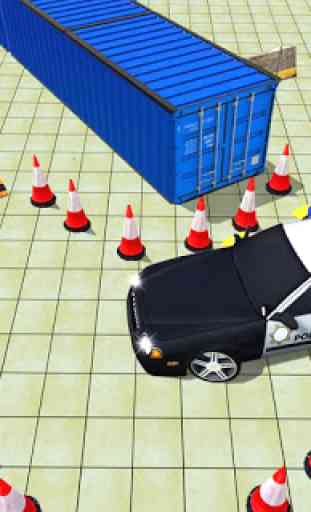 Multistory Police Car Parking Mania 3D 2