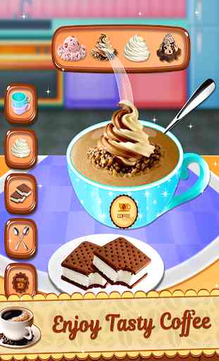 My Cafe - Gioco Hot Coffee Maker 4