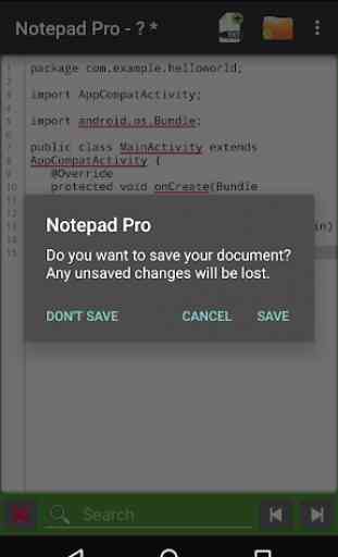 Notepad Pro text file editor 2