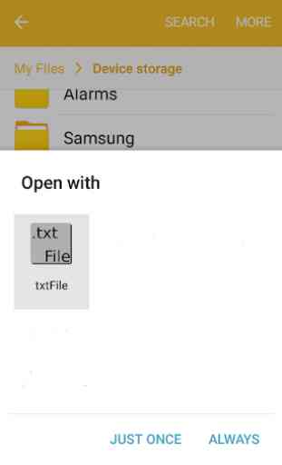 Notepad-style text file editor for android 4