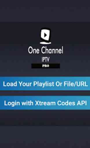 One Channel IPTV Pro 2