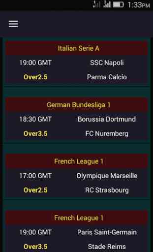 Over/Under 2.5 - Fixed Matches 3