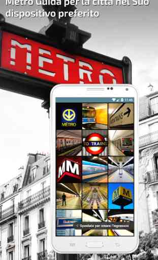 Parigi Metro Guida e mappa interattivo 1