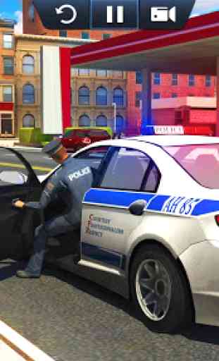 Polizia auto Guidare - crimine Simulatore 2