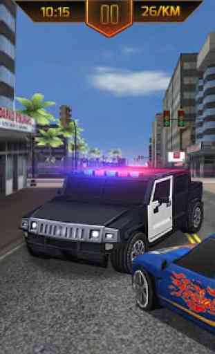 Polizia inseguimento in auto 3