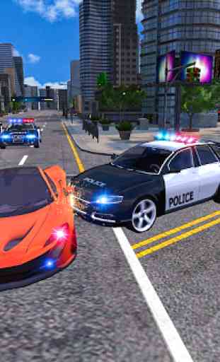 Polizia Inseguire In Autostrada Traffico Simulator 3